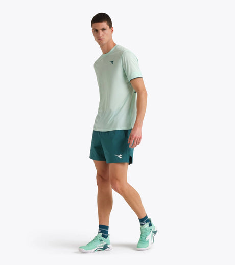 Spodenki tenisowe Diadora Shorts Match Fibrazero zielone