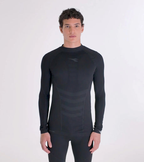 Koszulka kompresyjna Diadora Turtle Neck Stratozero czarna