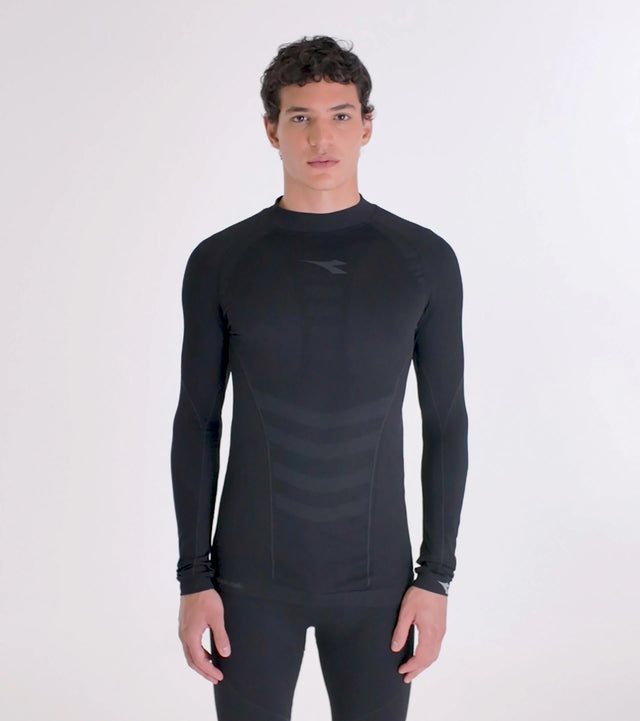 Koszulka kompresyjna Diadora Turtle Neck Stratozero czarna