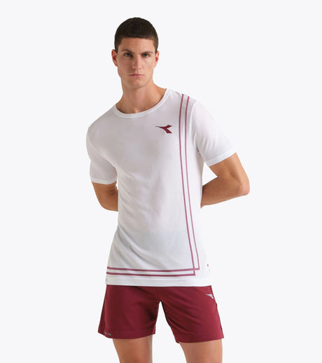 Koszulka kompresyjna Diadora SS T-shirt Stratouno biała