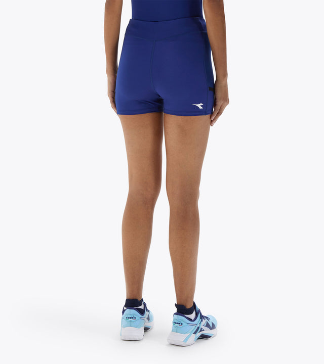 Spodenki tenisowe Diadora Short Tights Pocket granatowe