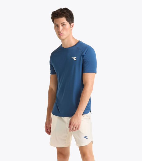 Koszulka tenisowa Diadora SS T-shirt Tennis niebieska