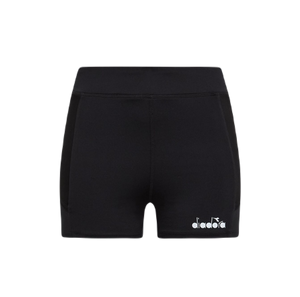 Spodenki tenisowe Diadora Short Tights Pocket czarne