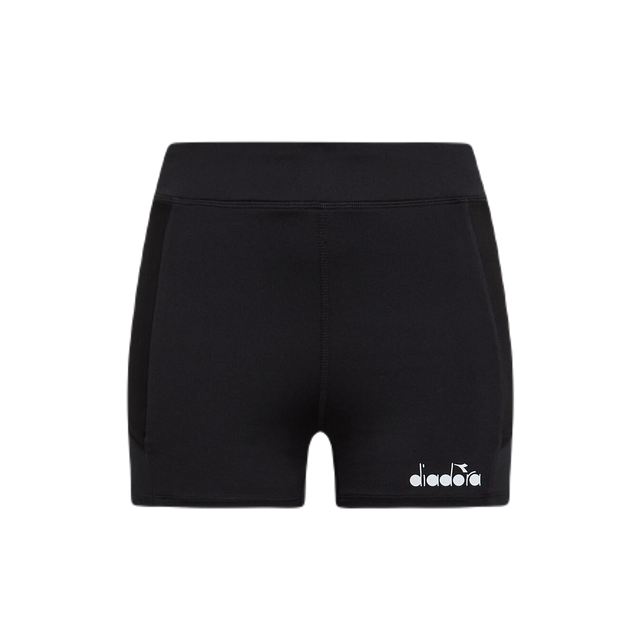 Spodenki tenisowe Diadora Short Tights Pocket czarne