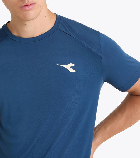 Koszulka tenisowa Diadora SS T-shirt Tennis niebieska