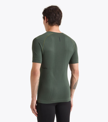 Koszulka kompresyjna Diadora SS T-shirt Stratozero ciemnozielona