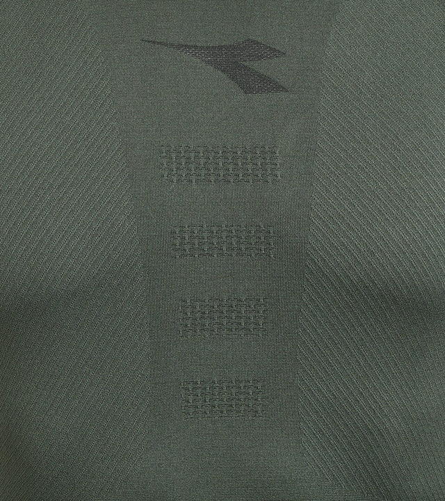Koszulka kompresyjna Diadora SS T-shirt Stratozero ciemnozielona