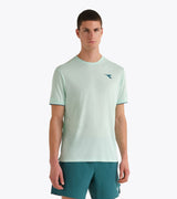 Koszulka tenisowa Diadora SS T-shirt Match Fibrazero zielona