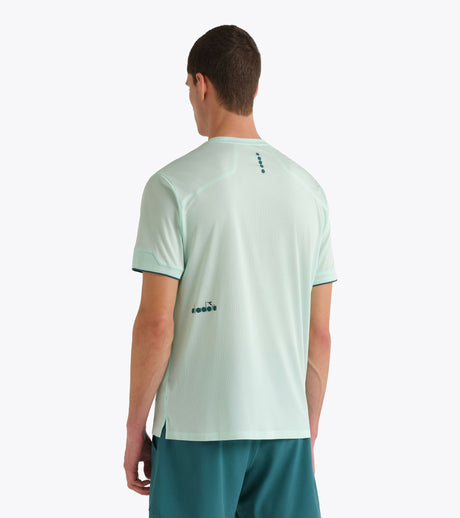 Koszulka tenisowa Diadora SS T-shirt Match Fibrazero zielona