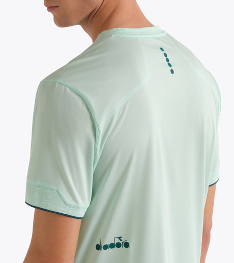 Koszulka tenisowa Diadora SS T-shirt Match Fibrazero zielona