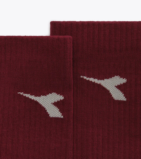 Skarpety tenisowe Diadora Stratouno Match Socks bordowe