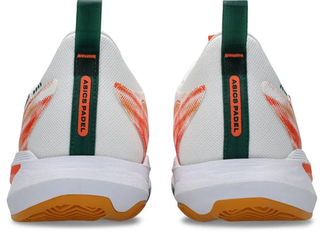 Buty do padla Asics Sonicsmash FF Padel biało-pomarańczowe