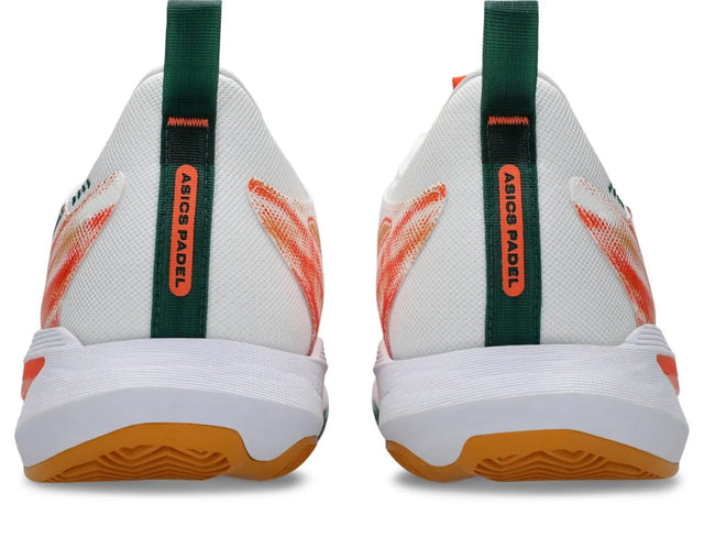 Buty do padla Asics Sonicsmash FF Padel biało-pomarańczowe