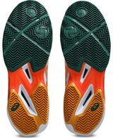 Buty do padla Asics Sonicsmash FF Padel biało-pomarańczowe