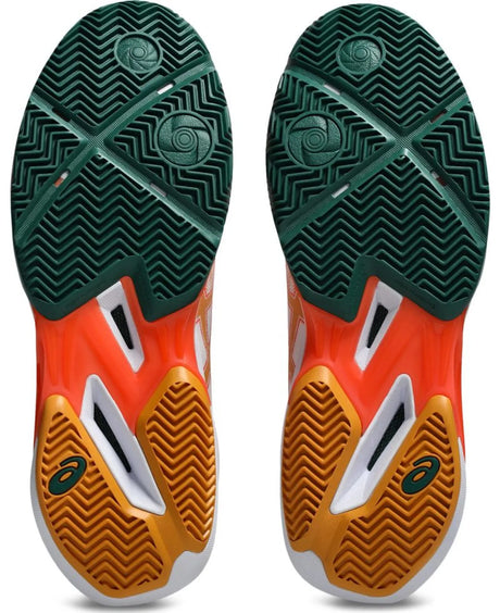 Buty do padla Asics Sonicsmash FF Padel biało-pomarańczowe