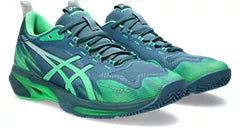 Buty do padla Asics Sonicsmash FF Padel niebiesko-zielone