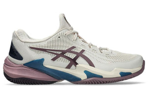 Buty tenisowe Asics Court FF 3 Clay damskie - beżowe