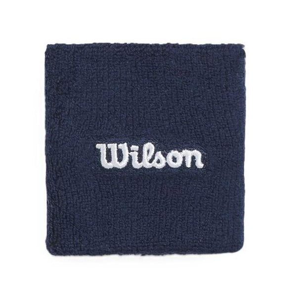 Frotki tenisowe Wilson Wristbands granatowe