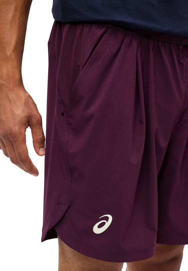 Spodenki tenisowe Asics Game 7in Short fioletowe