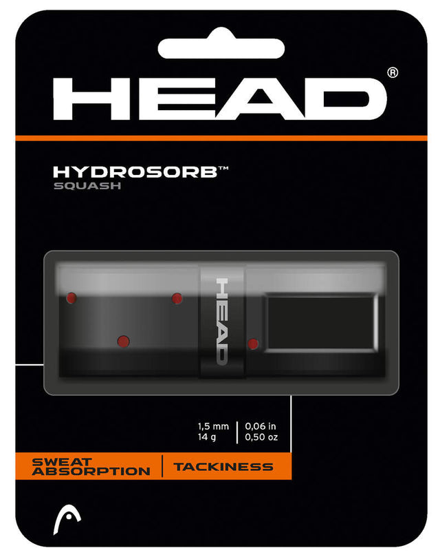 Owijka bazowa squash Head Hydrosorb czarna