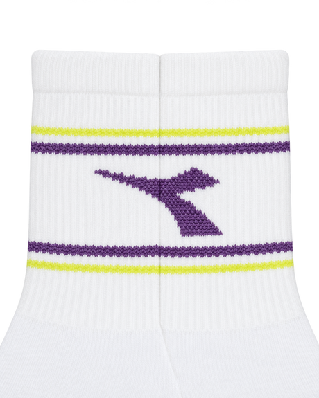 Skarpety tenisowe Diadora Socks biało-fioletowe