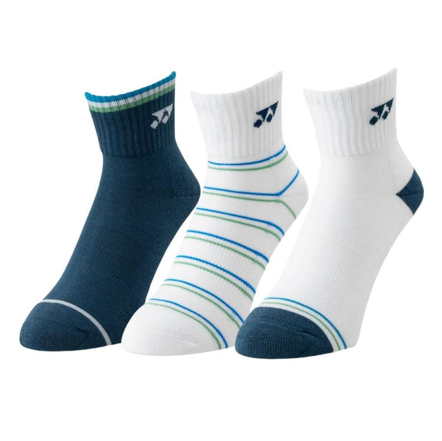 Yonex Quarter Sports Socks 19236EX 3 pairs multicolor