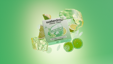 Elektrolity Waterdrop Microdrink o smaku Lemon Lime x12