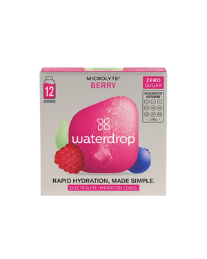 Elektrolity Waterdrop Microlyte o smaku owoców leśnych x12