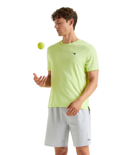 Koszulka tenisowa Diadora SS T-shirt Tennis żółta