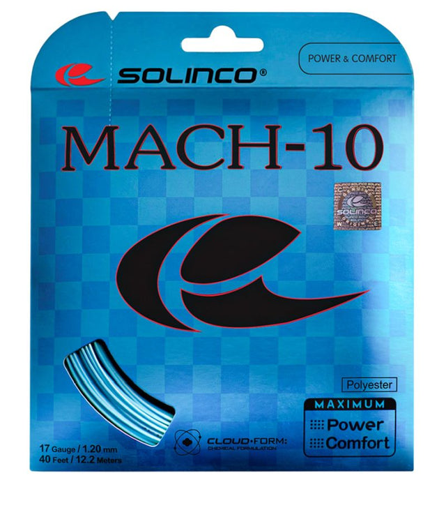 Naciąg tenisowy Solinco Mach-10 12, 2m niebieski