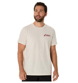 Koszulka sportowa Asics Chest Logo SS Tee beżowa