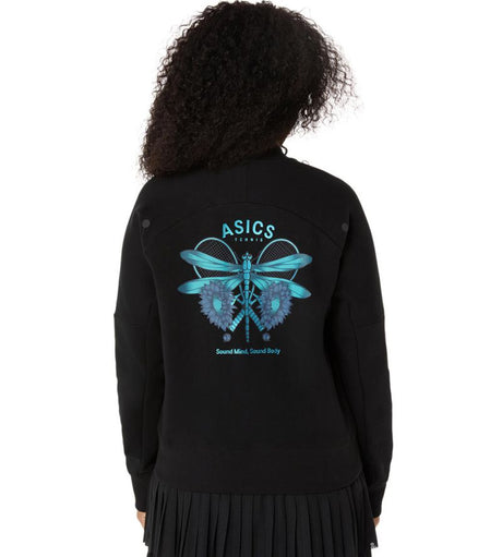 Bluza sportowa damska Asics Match Jacket Night Energy