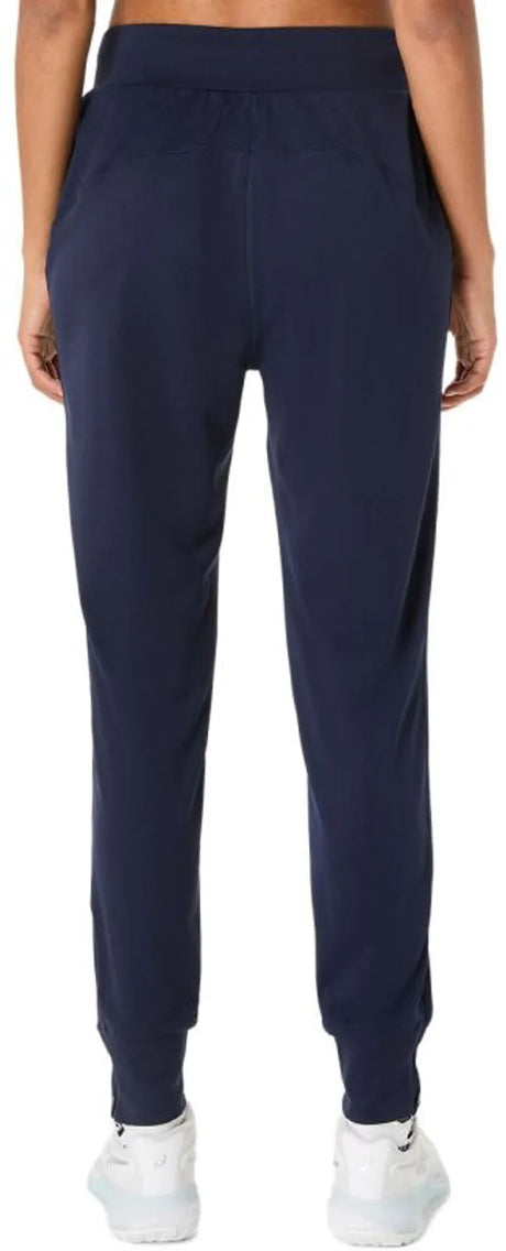 Spodnie tenisowe damskie Asics Court Warm-Up Pant granatowe