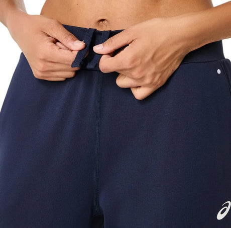 Spodnie tenisowe damskie Asics Court Warm-Up Pant granatowe