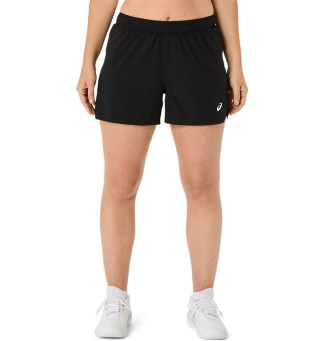 Spodenki tenisowe damskie Asics Court 2in1 czarne