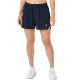 Spodenki tenisowe damskie Asics Court 2in1 granatowe