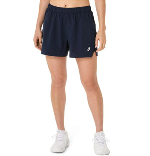 Spodenki tenisowe damskie Asics Court 2in1 granatowe