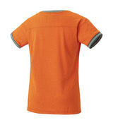 Koszulka tenisowa Yonex damska Crew Neck RG pomarańczowa