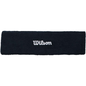 Frotka tenisowa na głowę Wilson Headband granatowa