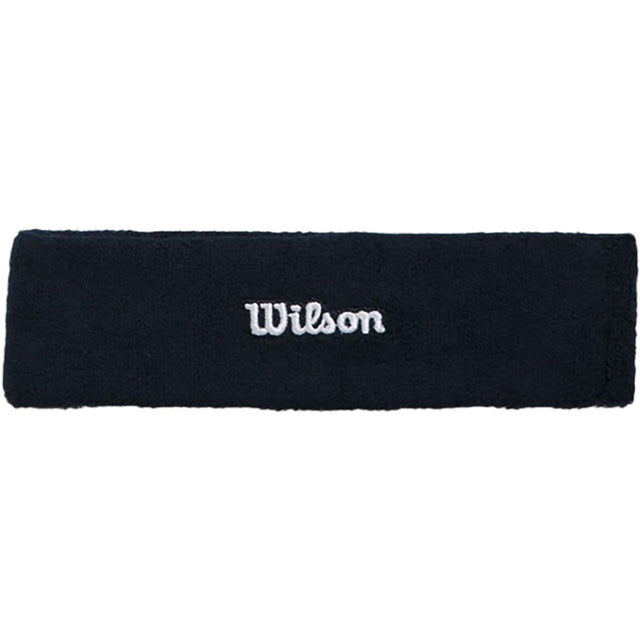 Frotka tenisowa na głowę Wilson Headband granatowa