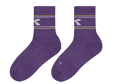 Skarpety tenisowe Diadora Socks fioletowo-białe