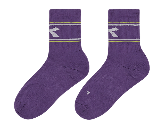 Skarpety tenisowe Diadora Socks fioletowo-białe