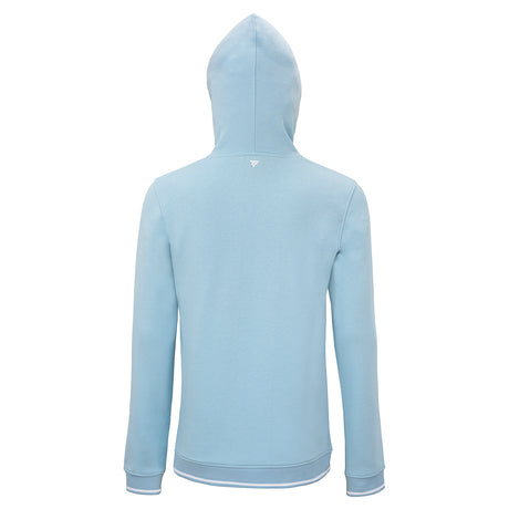 Bluza tenisowa Tecnifibre Team Terry Hoodie błękitna