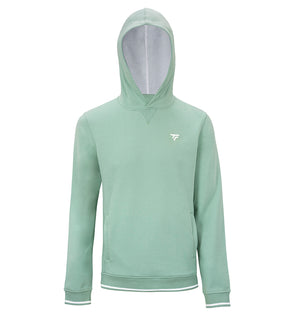 Bluza tenisowa Tecnifibre Team Terry Hoodie zielona