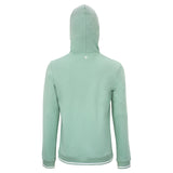 Bluza tenisowa Tecnifibre Team Terry Hoodie zielona