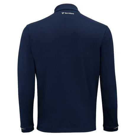 Bluza tenisowa Tecnifibre Thermo Zip granatowa