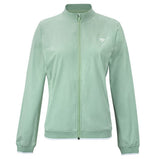 Bluza tenisowa juniorska damska Tecnifibre Team Light Jacket zielona
