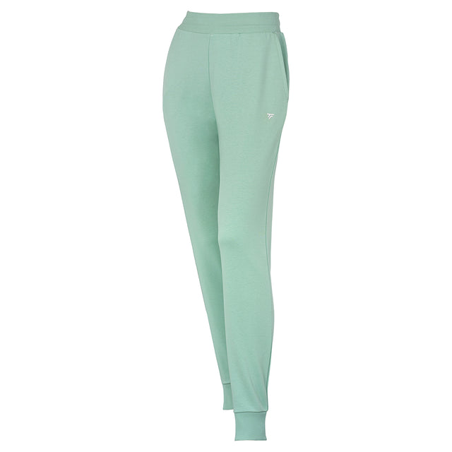 Spodnie tenisowe Tecnifibre Team Terry Pants damskie zielone