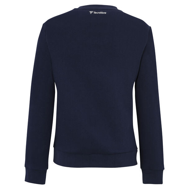 Bluza tenisowa damska Tecnifibre Team Sweat granatowa