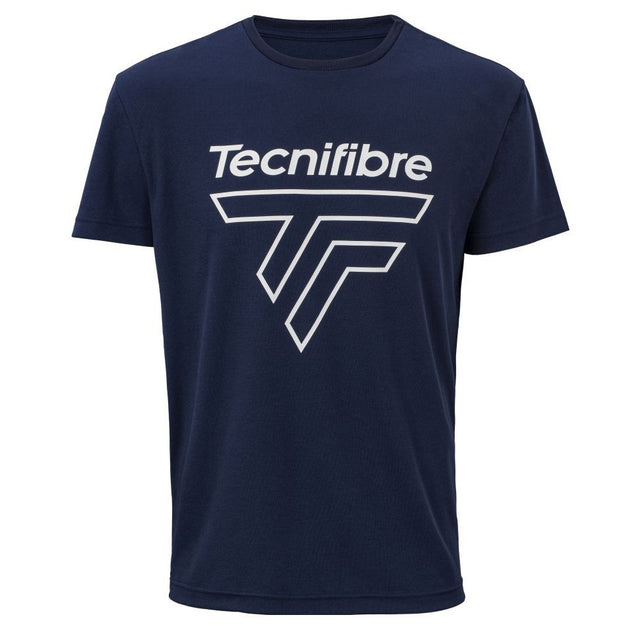 Koszulka tenisowa Tecnifibre Team Corpo granatowa